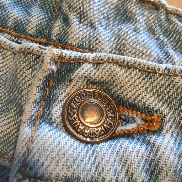 Vtg Orange Tab 550 Levi's Denim Jeans 33x32 Men's Relaxed Fit - Picture 8 of 16